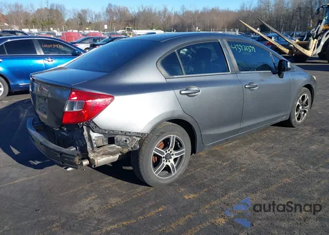 2012 Honda Civic Lx from USA, damaged, VIN 19XFB2F54CE346499